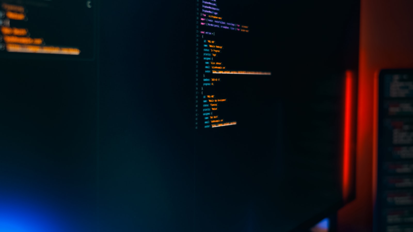 Code and terminal windows during a security test